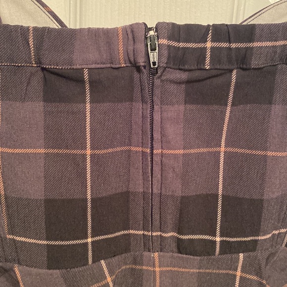 Brand New Torrid Black Plaid Lace Up Top…size 2/2X/18-20 - Picture 3 of 6